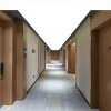 Custom Design Modern Solid Wood Hotel Apartment Corridor Hotel Room Wall for Boutique Hotel Lobby and Corridor Apartment
