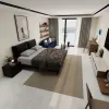 Custom Modern Wooden Hotel Bedroom Furniture Set Durable Design Boutique Hotel for Small Apartment Suite Trustworthy Supplier