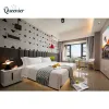 Custom 5 Star Full Hotel Bedroom Furniture Set Modern Luxury King-Sized Bed Wood Multi-functional Eco-Friendly Apartment Use