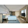 Direct From Foshan Factory Hotel Bedroom Decor Wall Sculpture Modern 5 Star Hotel Furniture Set Solid Wood Hotel Equipment Set