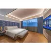 Factory Direct Modern Solid Wood Luxury 5-Star Hotel Bedroom Furniture Set Custom Hotel Room Furniture Hotel Renovation Project