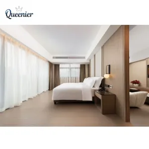 Factory Direct 5 Star Modern Hotel Bedroom Furniture Set Wholesale Customized Hotel Room Furniture Apartment Suite Solution