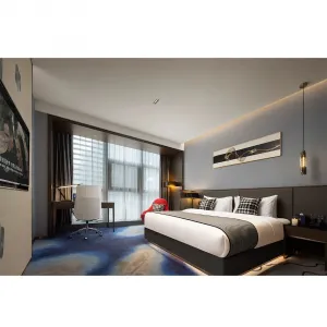 Factory Hotel Manufacturer Free Design Professional Custom Wooden Hotel Bedroom Sets 5 Star Dubai Hotel Room Furniture Set