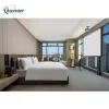 Factory Manufacturer Custom Modern Hotel Bed 5 Star Hotel Bedroom Set Full Room Furniture Project Hotel Refurbishment Solutions