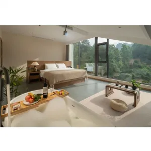 Factory Modern Luxury 5 Star Commercial Hotel Bedroom Furniture Set Full Hotel Room Furniture Renovation Project Manufacturer