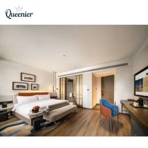 Factory OEM Hotel Furniture Manufacturer Modern Luxury Hotel Bedroom Furniture Set Customized Hotel Apartment Project Solution