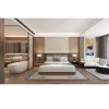 Factory Price Luxury Modern Eco-friendly Solid Wood Hotel Bedroom Set Full Hotel Room Furniture Set for 5 Star Hotel Apartment