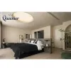Factory Price Modern Luxury 5 Star Complete Hotel Bedroom Furniture Set Solid Wood King Size Bed Headboard Apartment Project