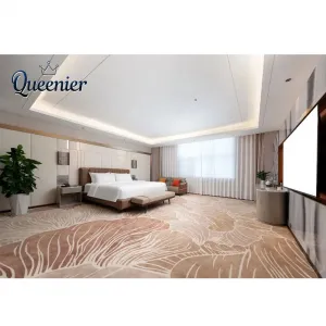 Factory 5 Star Modern Hotel Bedroom Set Custom Apartment Suite Hotel Renovation Project Solid Wood Hotel Room Furniture Set
