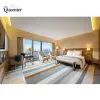 Foshan Factory Manufacturer 5 Star Hotel Guest Room Furniture Bedroom Sets Modern Custom Full Size Hotel Bedroom Furniture Set