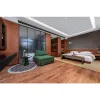 Foshan Modern Luxury Solid Wood Hotel Bedroom Set Custom 5-Star Apartment Villa Renovation Furniture