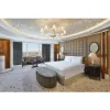 Foshan Solid Wood Modern 5-Star Hotel Bedroom Furniture Set King Sized Bed Resort Apartment Suite Villa Turnkey Project Solution