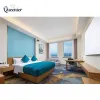 Foshan 5 Stars Hotel Bedroom Furniture Set Solid Wood Eco-friendly Design Modern Full Set for Villa Use