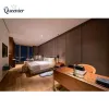 Free 3D Design Service OEM ODM Factory Direct Modern Wood Panel Hotel Bedroom Furniture Set Custom Villa Apartment Project