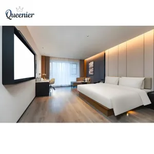 Hotel Furniture Supplier Hotel Suite Room Full Furniture Set Manufacturers Modern Luxury Resort Apartment king Size Hotel Bed