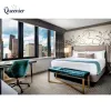 Kunyi Furniture Modern Custom Complete Hotel Room Furniture Wood Luxury Hotel Bedroom Furniture Set Hotel Renovation Project