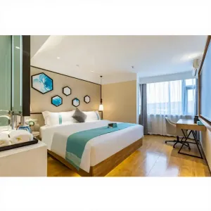 Luxury Durable 5 Star Hotel Bedroom Furniture Sets Solid Wood Modern Custom Hotel Guest Room Furniture Foshan Manufacturer
