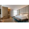 Luxury Full Hotel Room Furniture Set Queen Bed Hotel Apartment Bedroom Furniture Hotel Project for Villa Apartment Bathroom