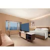 Luxury Modern 5 Star Hotels Room Furniture Custom Design Solid Wood Hotel Bedroom Sets Hotel Renovation Project for Apartment
