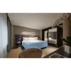 Luxury 3-5 Star Full Solid Wood Hotel Bedroom Furniture Set for Apartment Use Modern Bespoke Commercial Furniture