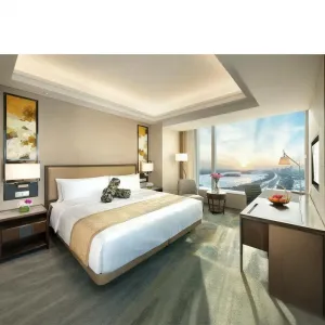 Marriott Hotel Luxury 5 Star Hotel Bedroom Furniture Set Professional Modern Hotel Room Suite Furniture Solution