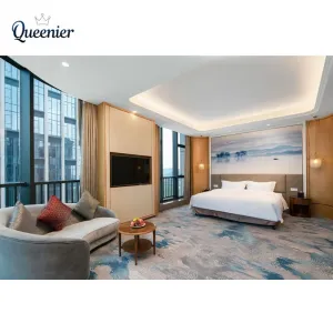 Modern Hotel Interior Design Hotel Renovation Project Wooden Commercial 5 Star Hotel Furniture Set Luxury Hotel Bedroom Sets
