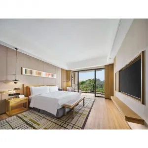 Modern Luxury Commercial Complete Hotel Bedroom Furniture Suite 5 Star Hotel Furniture New Hotel Chic Room Style Project Case