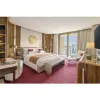 Modern Luxury Five-Star Hotel Bedroom Furniture Set Solid Wood Customizable Design Hotel Room Renovate Project for Apartment Use