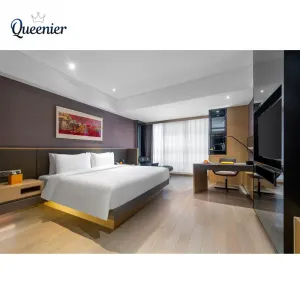 Modern Luxury King Size Complete Hotel Bedroom Set 5 Star Boutique Hotel Room Furniture Resorts Hotel Interior Design Project