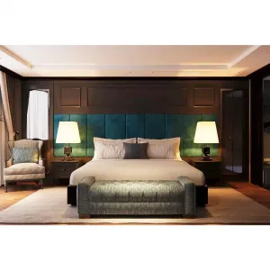 Modern 5Star Hotel Furniture Bedroom Set Successful Project Case Custom Design Luxury Hotel Room Furniture Full Package Supplier