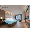 Modern 5 Star Hotel Bedroom Furniture Sets Wooden Hotel Suite Project Custom Hotel Room Furniture Set Bed for Villa Apartment