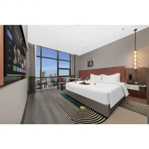 OEM ODM China Supplier Modern Hotel Bedroom Furniture Set Luxury Hotel Room Furniture Suite Set American Hotel Project Solution