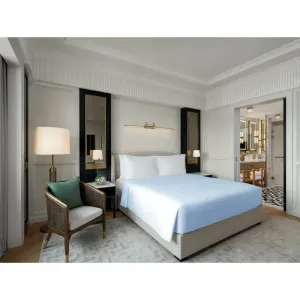 One Stop Custom Hospitality Project Solution Wholesale Price Modern 5 Star Hotel Bedroom Set Hotel Bed Full Hotel Room Furniture