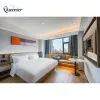 Whole Set Solution Provider Boutique Hotel 5 Star Modern Solid Wood Hotel Bedroom Set Beach House Apartment Guestroom Resort