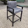 Bar Furniture Large Patio Furniture Modern Aluminum Bar Stool Design Rope Outdoor Bar Chair