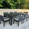 Customized Backyard Villa Outdoor Garden Patio Furniture Minimalist Modern Outdoor Patio Furniture Set