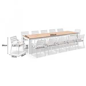 Find similar icon Modern Aluminum Outdoor Table Chair Set for Hotel Villa Resort Restaurant Cafe Outdoor Furniture Set
