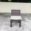 Garden Balcony Hotel Chair Patio Armchair Furniture Outdoor Aluminum Dining Side Chair