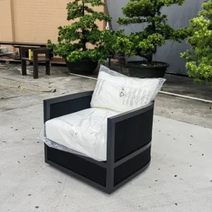 High End Hotel Exterior Outdoor Furniture Garden Sofa Set Lounge Sectional Sofa Aluminum Frame Furniture Comfortable Sofa Set