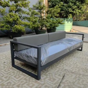 All-Weather Outdoor Furniture Patio Sofa Aluminum Alloy Garden Sofa Set For Hotel Patio Balcony