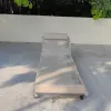 Custom Beach Patio Waterproof Durable Aluminum Garden Bed Modern Swimming Pool Outdoor Daybed