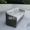 Modern Design All-Weather Patio Outdoor Furniture Aluminum Garden Rope Sofa Set