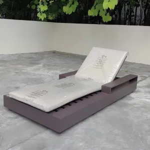 Waterproof Leisure Swimming Pool Garden Furniture Recliner Bed Outdoor Sun Lounger Beach Pool Chair