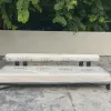 Modern All Weather Courtyard Garden Hotel Beach Eco-Friendly Sofa Set Outdoor Handcrafted Aluminum Frame Furniture