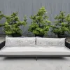Modern Patio Furniture Outdoor Aluminum Outdoor Lounge Rope Sofa Set Garden Outdoor Sofas for Villa Hotel