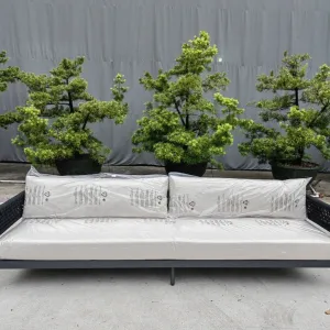 Modern Patio Furniture Outdoor Aluminum Outdoor Lounge Rope Sofa Set Garden Outdoor Sofas for Villa Hotel