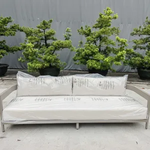 Modern Style Modular Outdoor Furniture Outdoor Furniture Handcrafted Durable Rustproof Aluminum Metal Sofa Set
