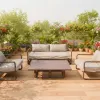 OEM ODM Modern Outdoor Furniture Waterproof Rattan Outdoor Sofa Set for Balcony Garden Seaside Villa