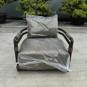 Outdoor Modern Couch Aluminum Outdoor Furniture Patio Furniture Sofa Aluminum Single Garden Sofa