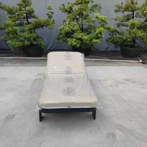 Resort Hotel Beach Pool Sunbed Leisure Aluminum Sun Lounger Outdoor Furniture Lounge Chair